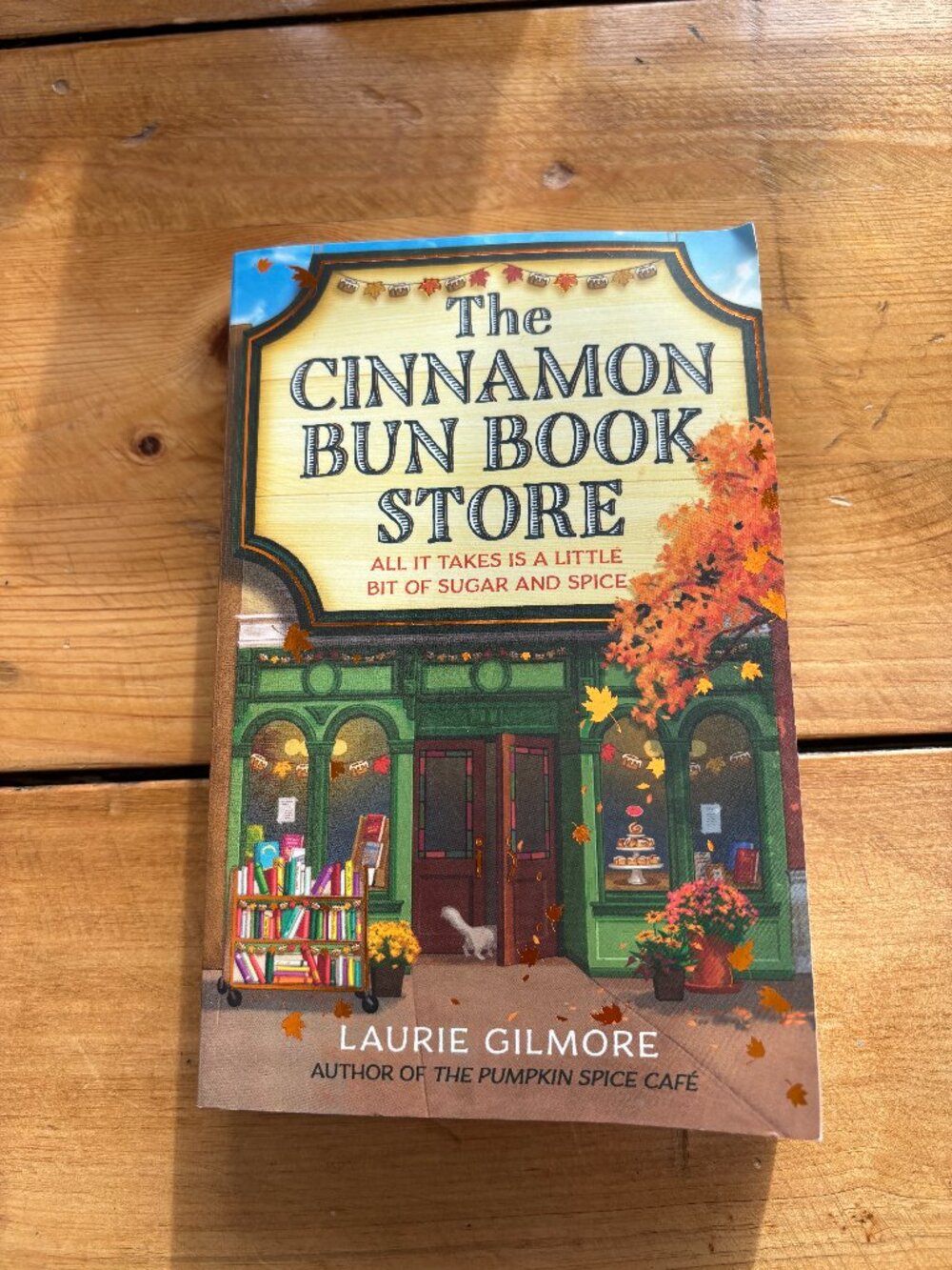 The Cinnamon Bun Bookstore- A Dream Harbor Series Novel by Laurie Gilmore